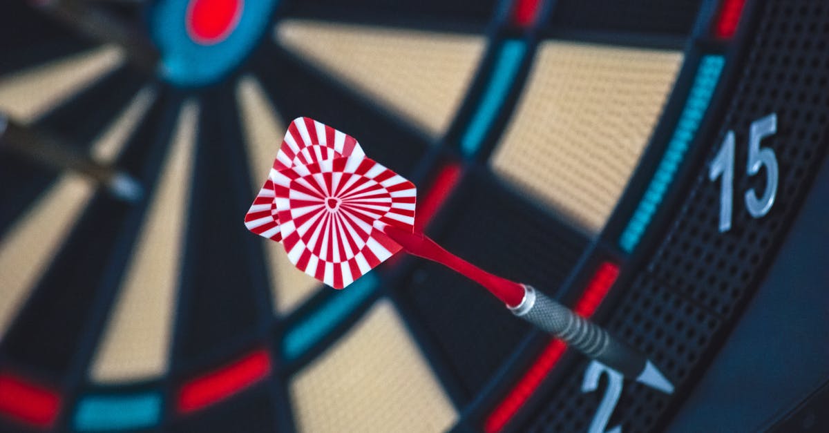 'Radio Location' skill vs. white 'Located' arrow - Red and White Dart on Darts Board