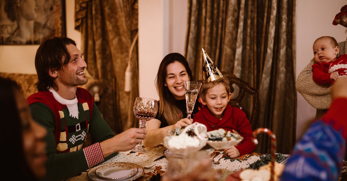 Access Multiple Family Group Users on 2nd Switch - Happy Family Sitting at Dining Table 