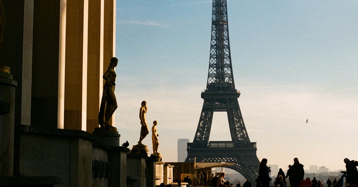 American 3ds, but I'm in France - Eiffel Tower Under Blue Sky