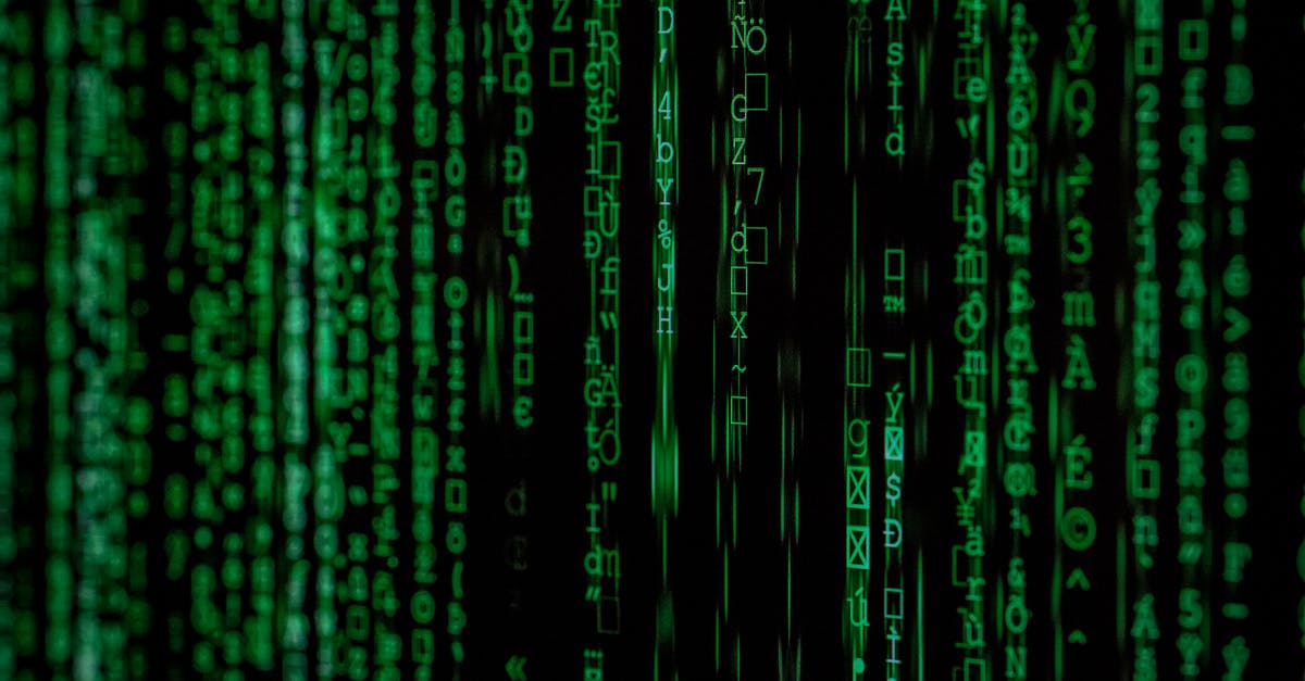 Are AR codes dangerous? - Close-up Photo of Matrix Background