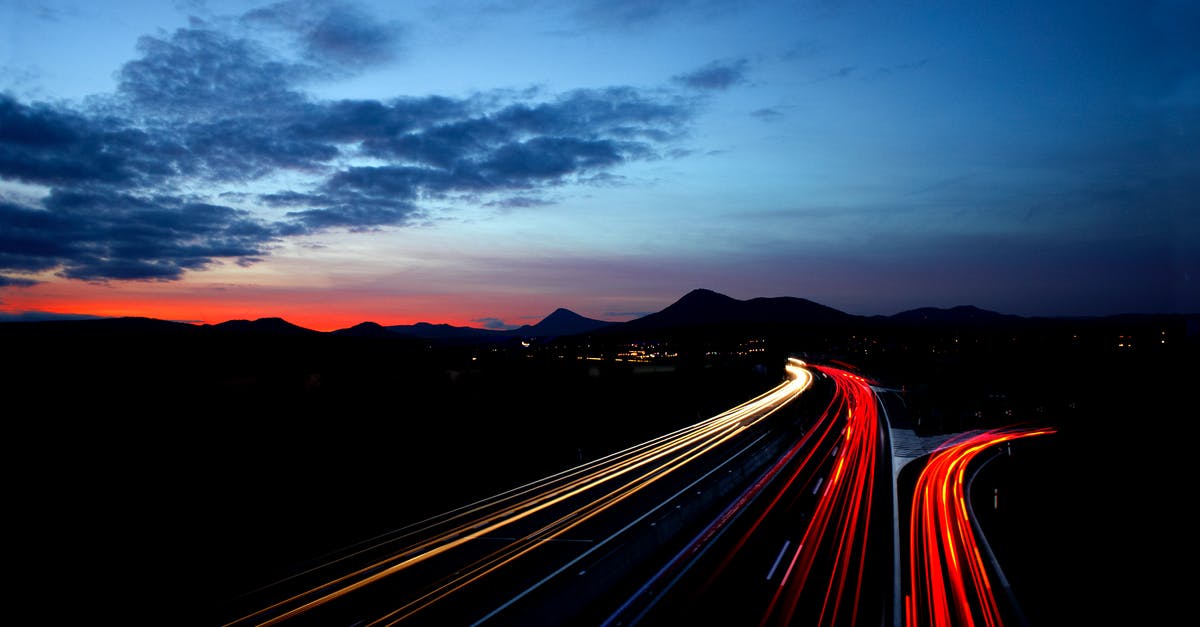 Are long roads worth it over trains? - Panning Photography of Cars