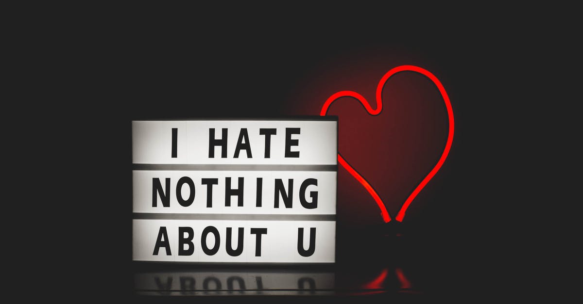 Are you able to testfor people somewhere on a countdown? - I Hate Nothing About You With Red Heart Light