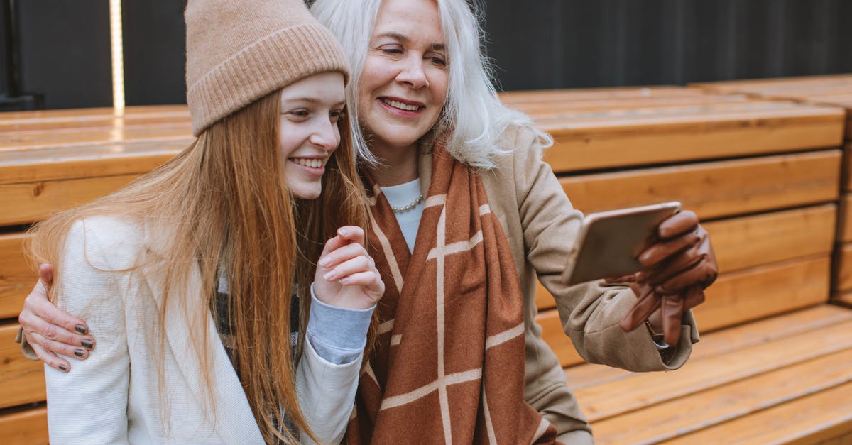 At what age an heir become the ruler? - Grandmother and Teenager Taking a Selfie