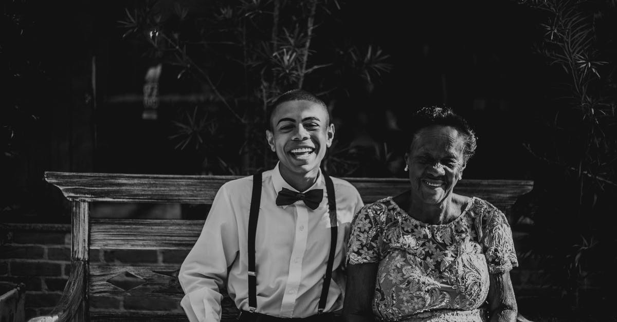 At what age an heir become the ruler? - Man and Woman Sitting on Bench in Grayscale Photography