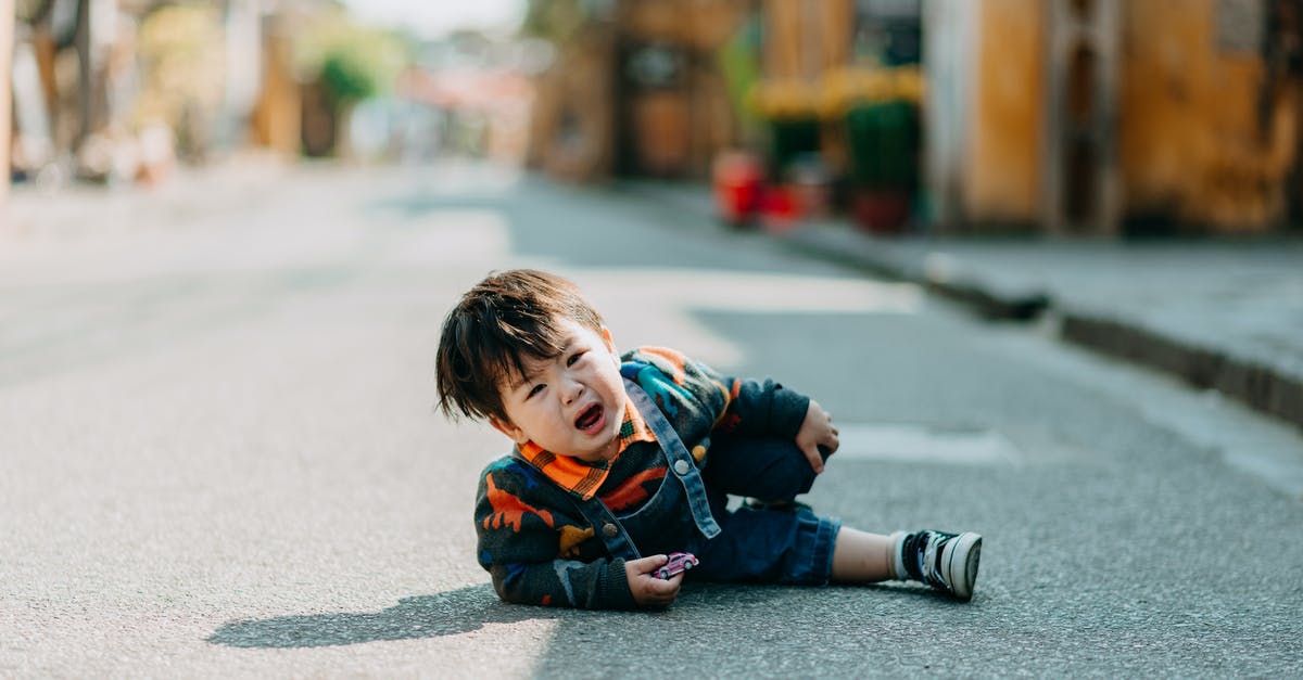 Best way to predict area of effect of area-effect spells? - Crying Asian boy lying on road