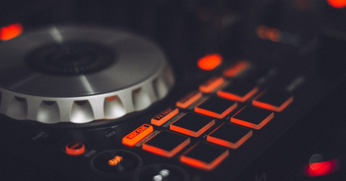 Can I disable the sound of the Controller on Multitask mode? - Low Light Photography Black Dj Controller