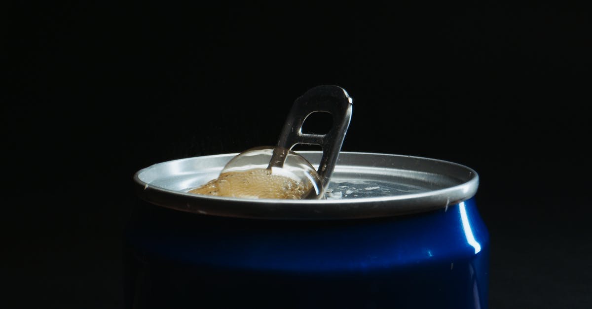 Can I get dunked on again? - Close-Up Photograph of a Can