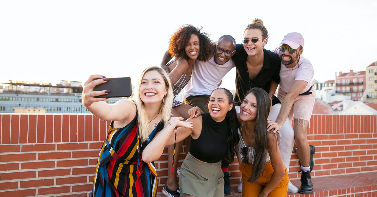 Can we use sleep arrows instead of tranq bombs to capture a monster? - Group of cheerful young male and female multiracial friends laughing and taking selfie on smartphone while spending time together on terrace Can we use sleep arrows instead of tranq bombs to capture a monster? - Group of cheerful young male and female multiracial friends laughing and taking selfie on smartphone while spending time together on terrace