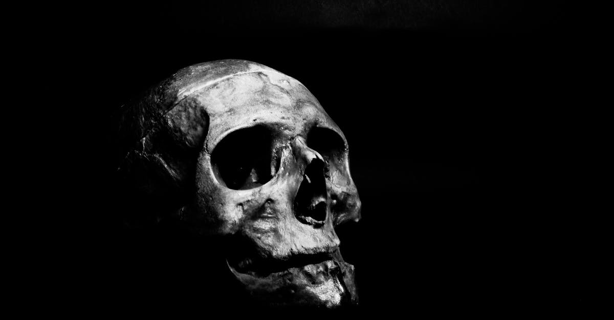 dead acount gamertag release? - Grayscale Photography of Human Skull