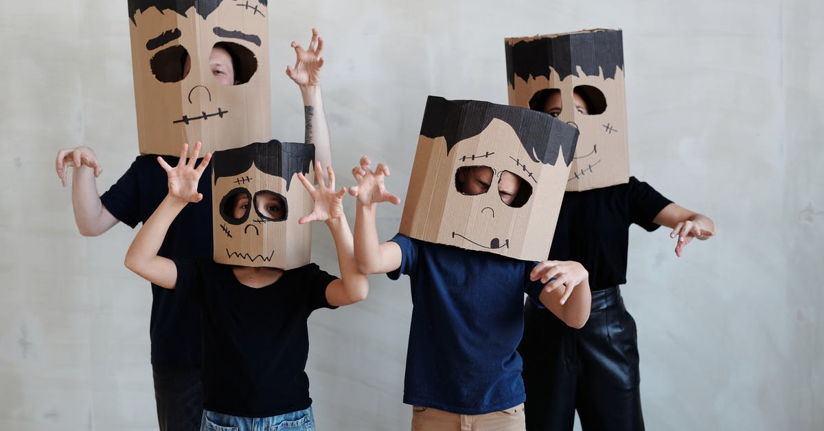 Despawning monster mobs - A Family Wearing a Diy Cardboard Box Mask