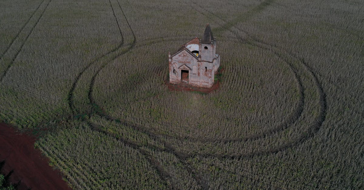 Destroy all farms or not? - Old church located in agricultural field