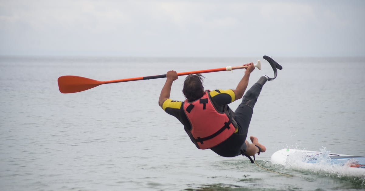 Disable player falling - Man Falling from a Standup Paddleboard