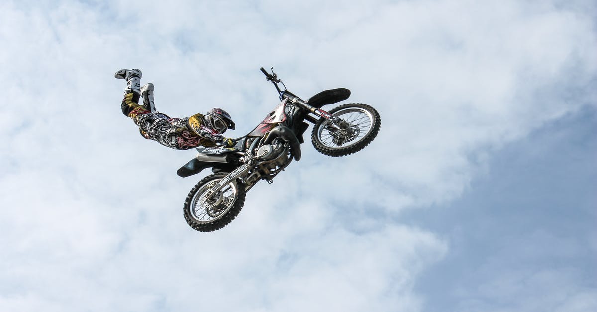 Do jump stunts benefit you? - Motorcycle Rider Doing Stunts in Midair