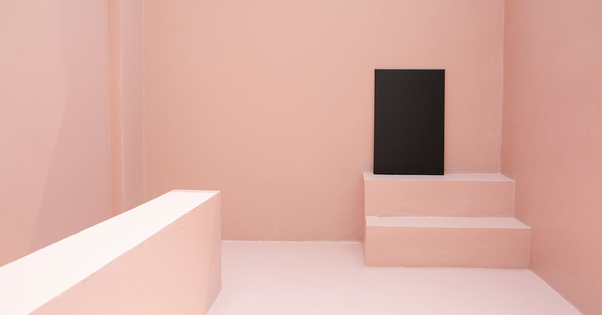 Does ATS offer Multiplayer? - Black canvas placed on staircase in pink room