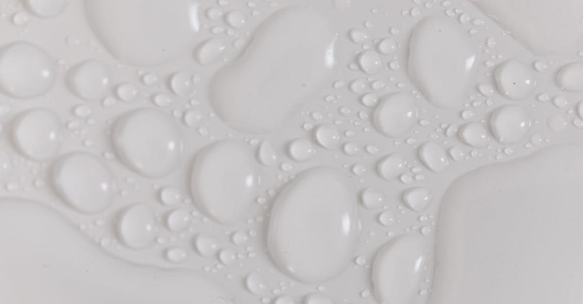 Does attacking enemies during their death animation effect the drop rate? - Closeup top view of wet plain white background of droplet with translucent clean still water drops of different shapes and sizes