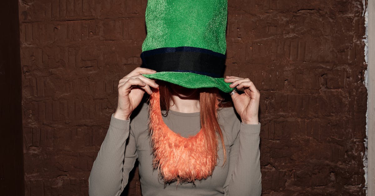 Does Big Hat Logan restock? - Person Wearing St. Patrick's Hat