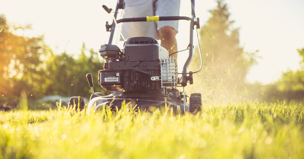 Does cutting off the legs count as a kill? - A Person Using a Lawn Mower