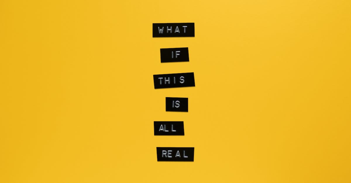 Does Design Type Matter? - What Is This Is All Real Text With Yellow Background