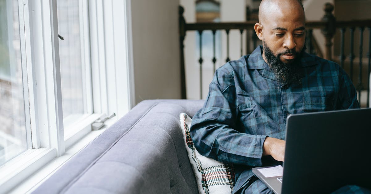 Does Evolve use horizontal or vertical FOV? - Serious black man using laptop at home