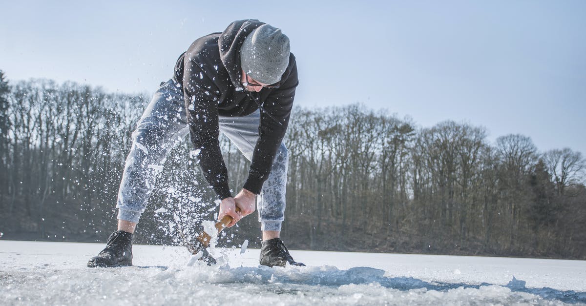 Does Frost Walker work with boats? - Person Holding Shovel on Snow Field