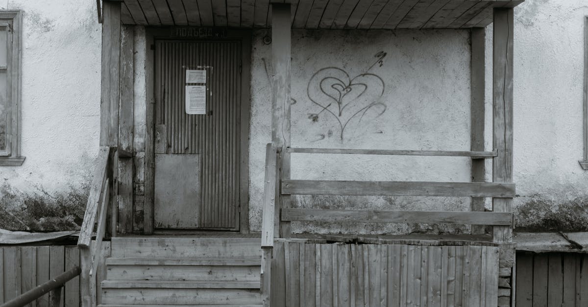 Does losing soul heart count as actual damage? [duplicate] - Entrance of aged neglected building with wooden stair and door