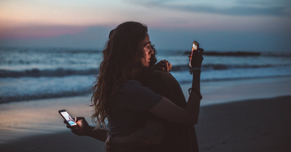 Does scavenging affect Division Tech boxes? - Couple hugging and using smartphone near sea on sunset