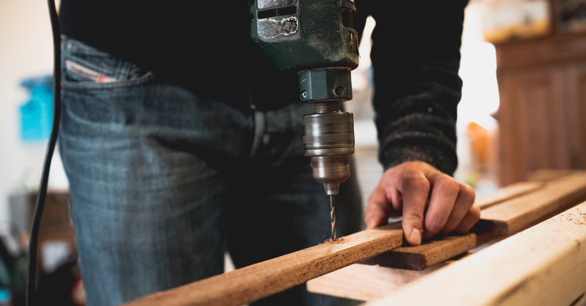 Does Slant Drilling overwrite an existing ressource? - Man Holding Wooden Stick While Drilling Hole