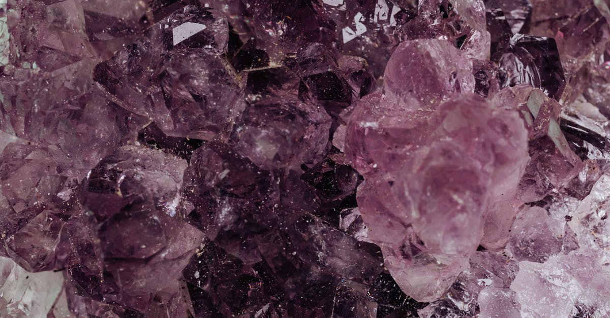Does the size of an ore node impact the chance of receiving gems? - Close-Up Photo Of Amethyst