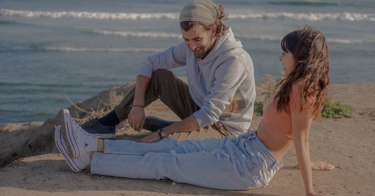 Does Topaz have any usage? - Man and Woman Sitting on Beach