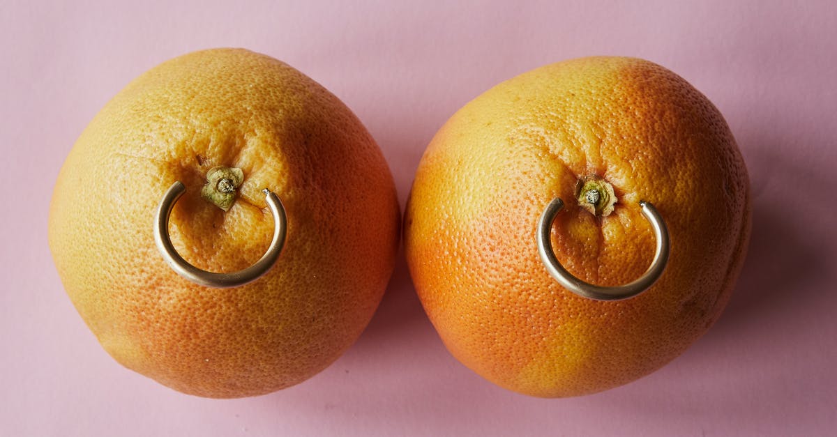 Filter to only show specific object wiring - Fresh mandarins with earrings placed on pink surface