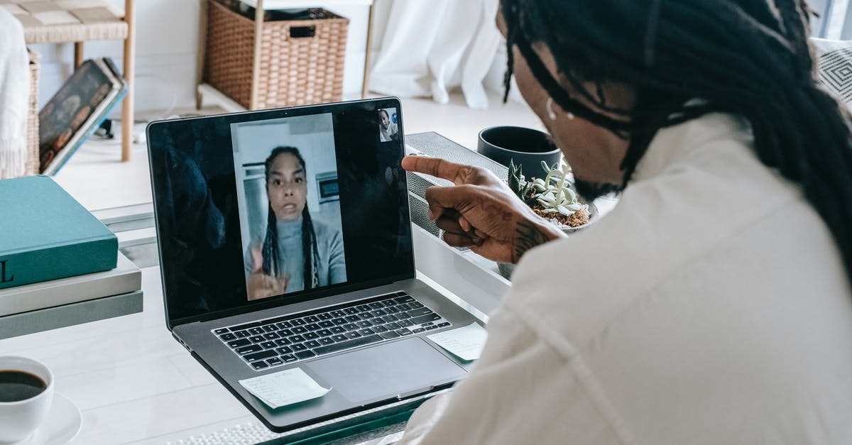 Freeze issue when trying to use Nvidia - Stressed black couple having video call via laptop