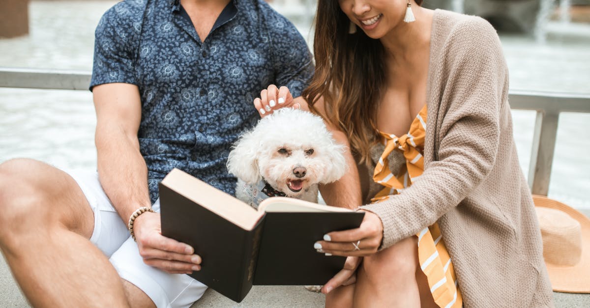 Has Link ever had a male fairy companion? - White Dog Sitting Between a Man and a Woman Reading Book