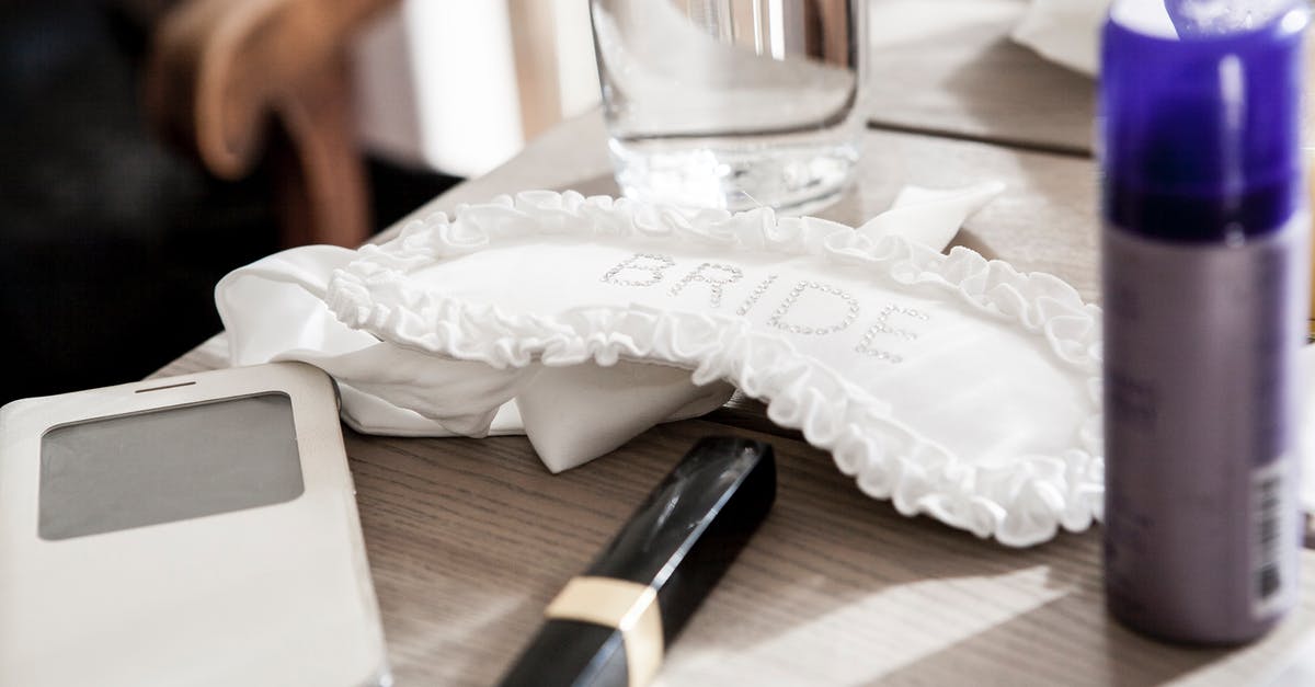 Health regeneration items not working? - Bride Garter Beside Fragrance Bottle on Table