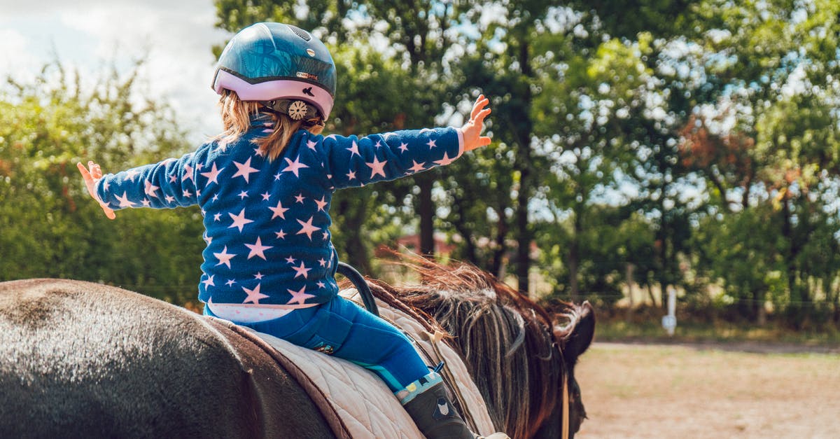 Horse Riding Combat - Girl Riding Black Horse