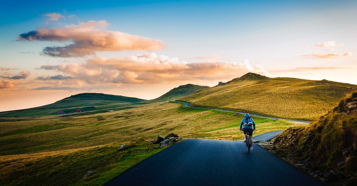 How accessible is ring fit adventure - Rear View of Man on Mountain Road Against Sky