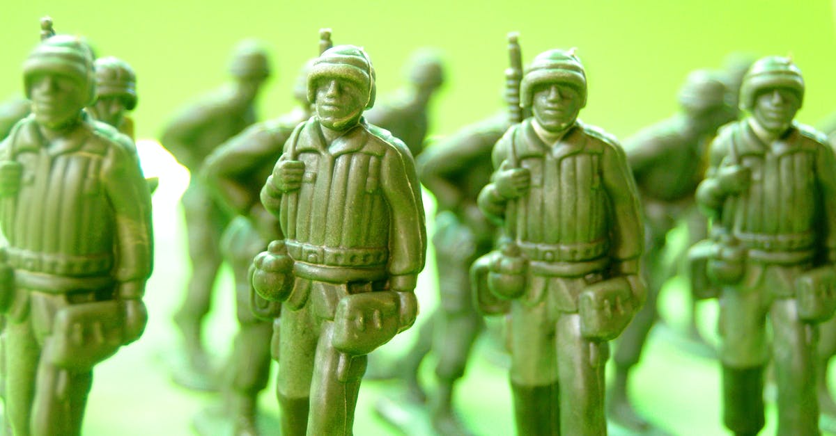 How do Duct Taped weapons fire? - Marching Soldiers Plastic Figurines