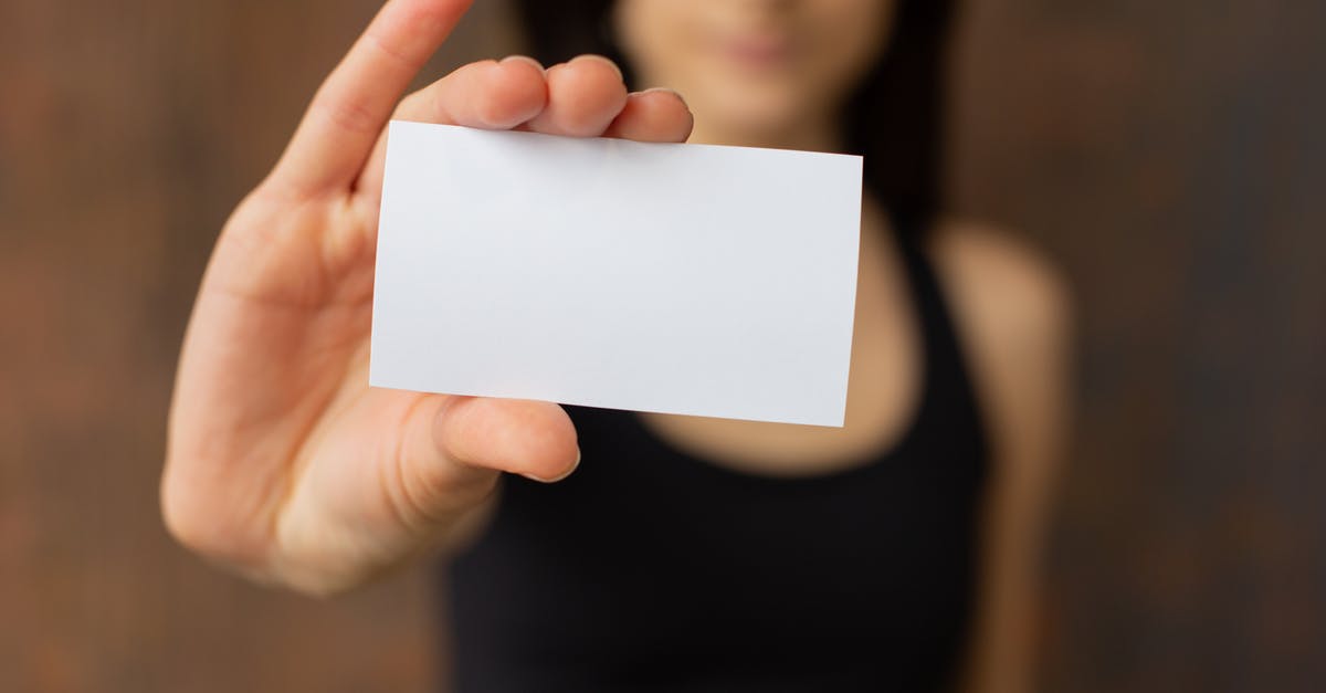 How do I do a rectangular selection for the /tp command? - Crop woman showing blank business card How do I do a rectangular selection for the /tp command? - Crop woman showing blank business card