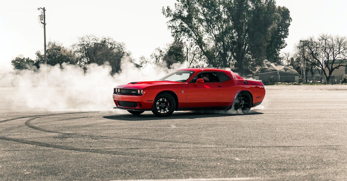 How do I dodge the curving attacks? - Red Coupe Drifting on Asphalt Road