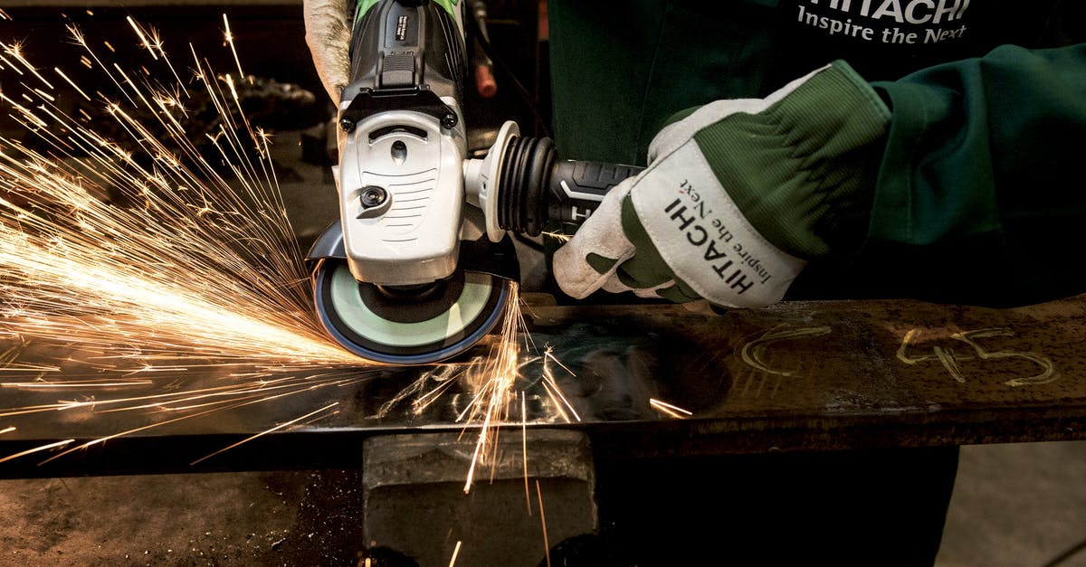 How do I efficiently grind skills? - Hitachi White Black Angle Grinder