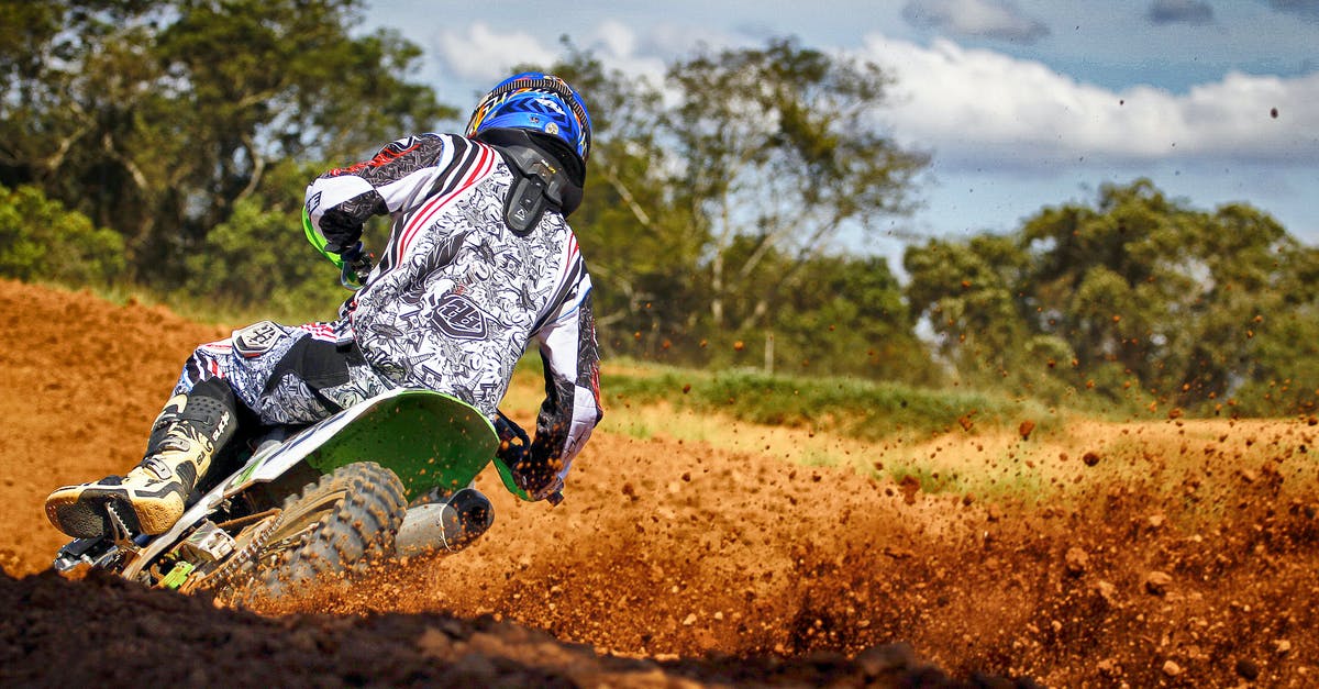 How do I enable cloud sync? - Man Riding Motocross Dirt Bike on Track