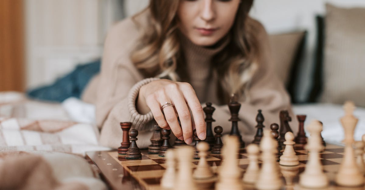 How do I get King Zora to move? - A Woman Playing a Board Game of Chess