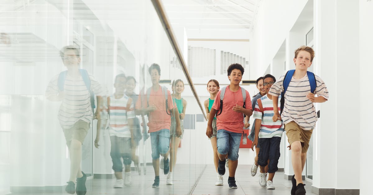 How do I get my building back? - Children Running in the Hallway