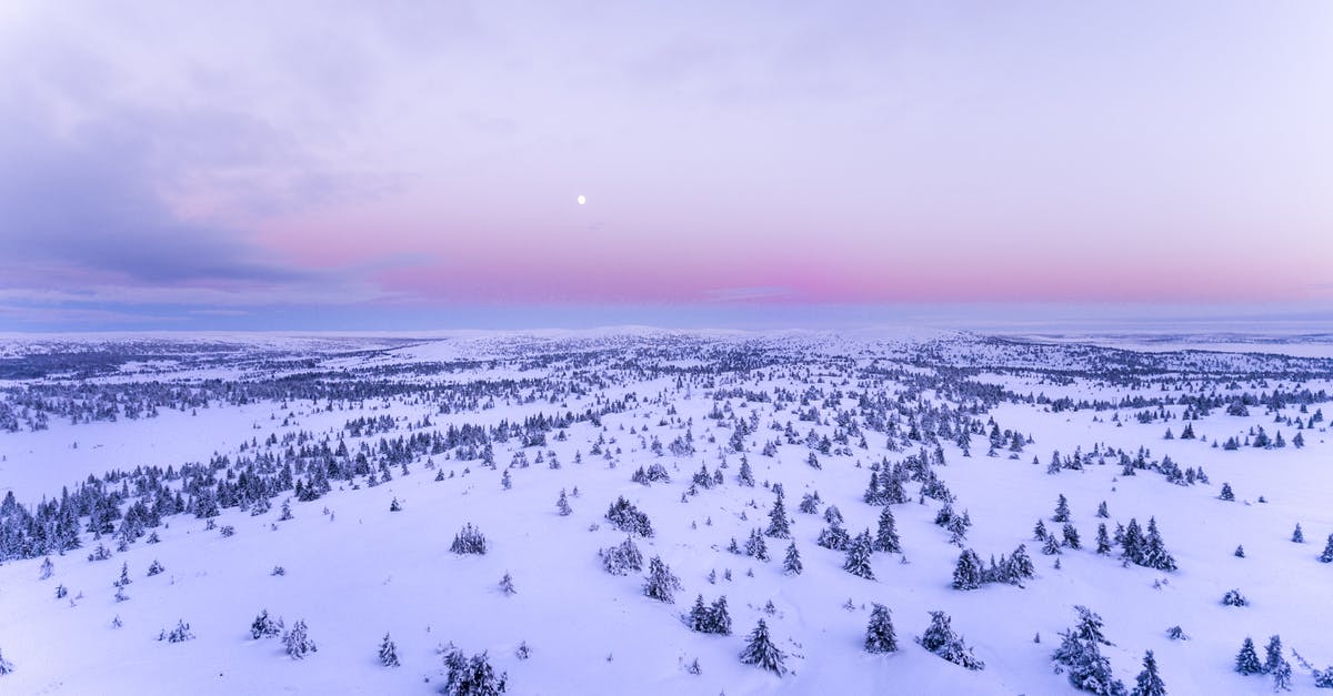 How do I increase FOV above 90? - Snow Covered Field