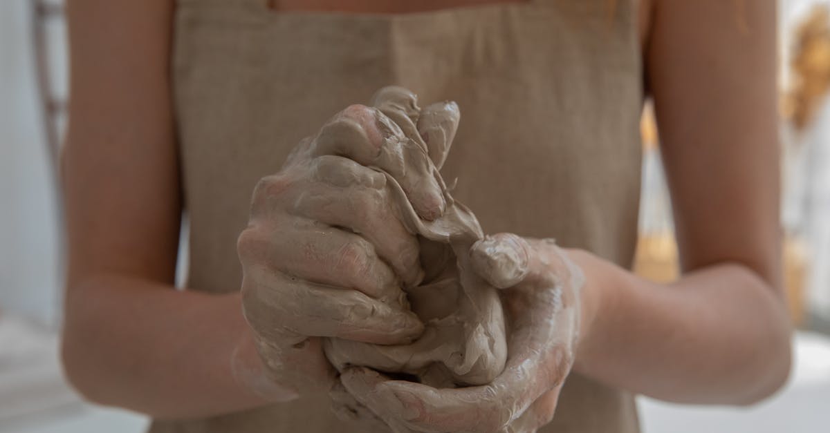 How do I make Portal (steam) work with X360CE? - Crop faceless woman kneading clay in workshop