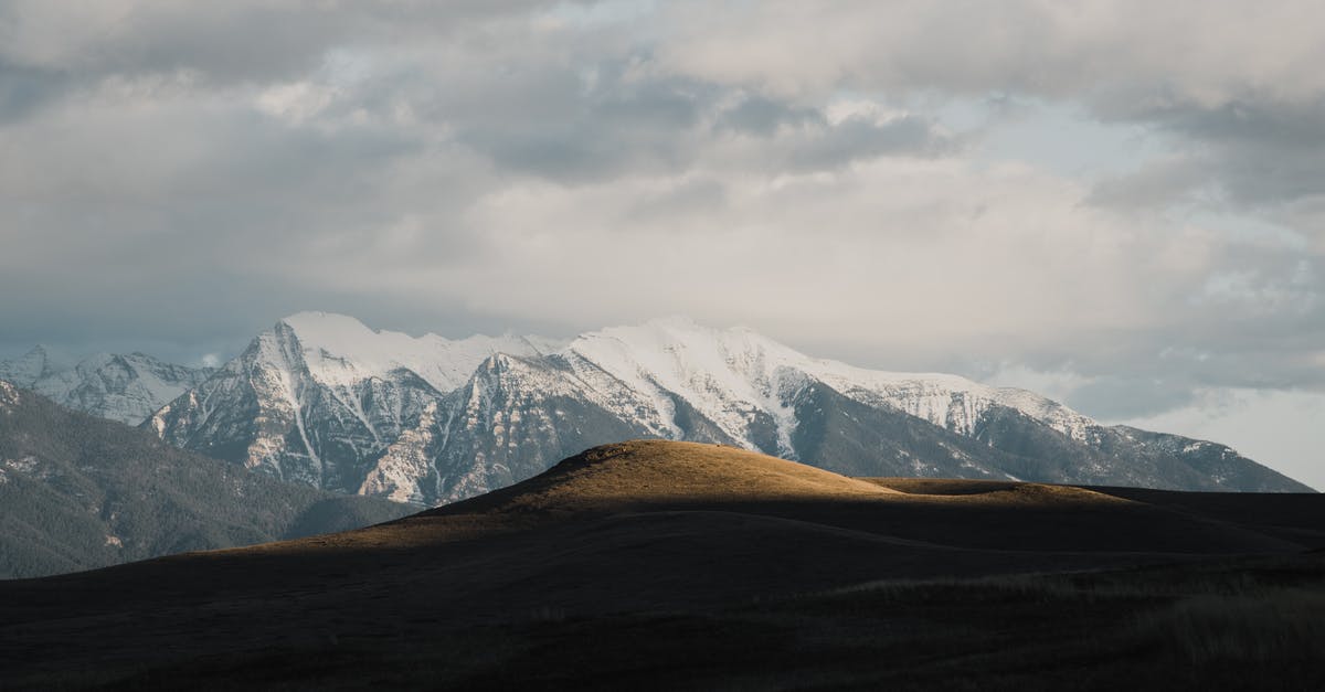 How do I /testfor no mobs in an area - Snow Covered Mountains Under Cloudy Sky