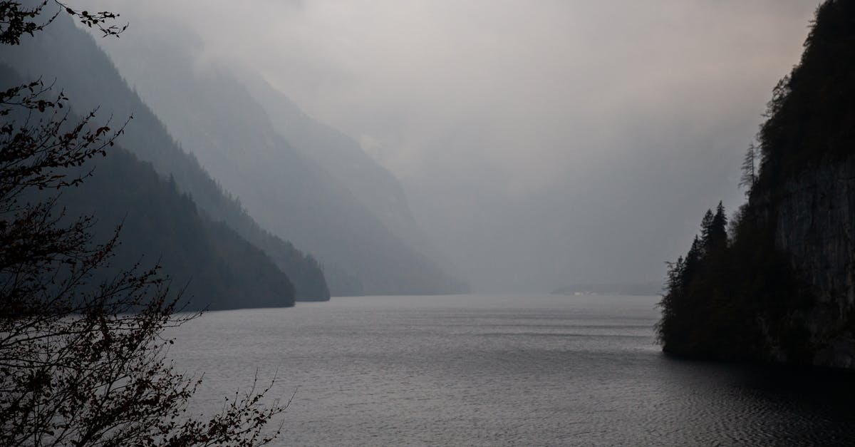 How do I view Mystery Files? - Breathtaking view of mountainous terrain with lake in cloudy day