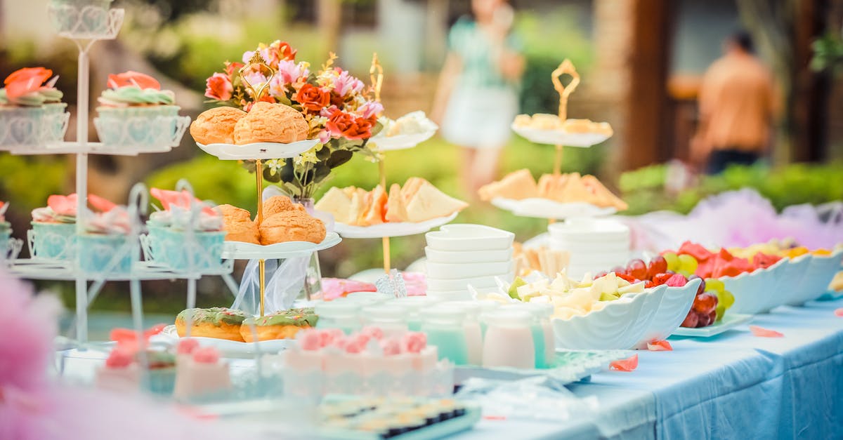 How do you complete the quest “Recent Events on M4-78”? - Various Desserts on a Table covered with Baby Blue Cover