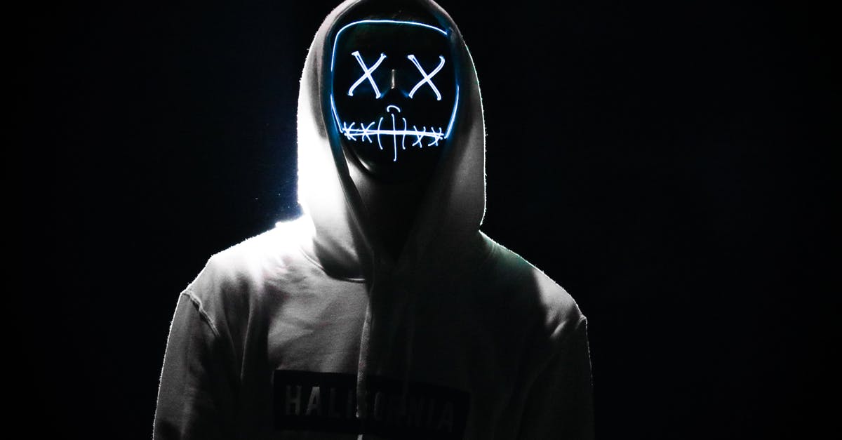 How do you obtain the Halloween 2017 masks? - Person's Gray Hoodie