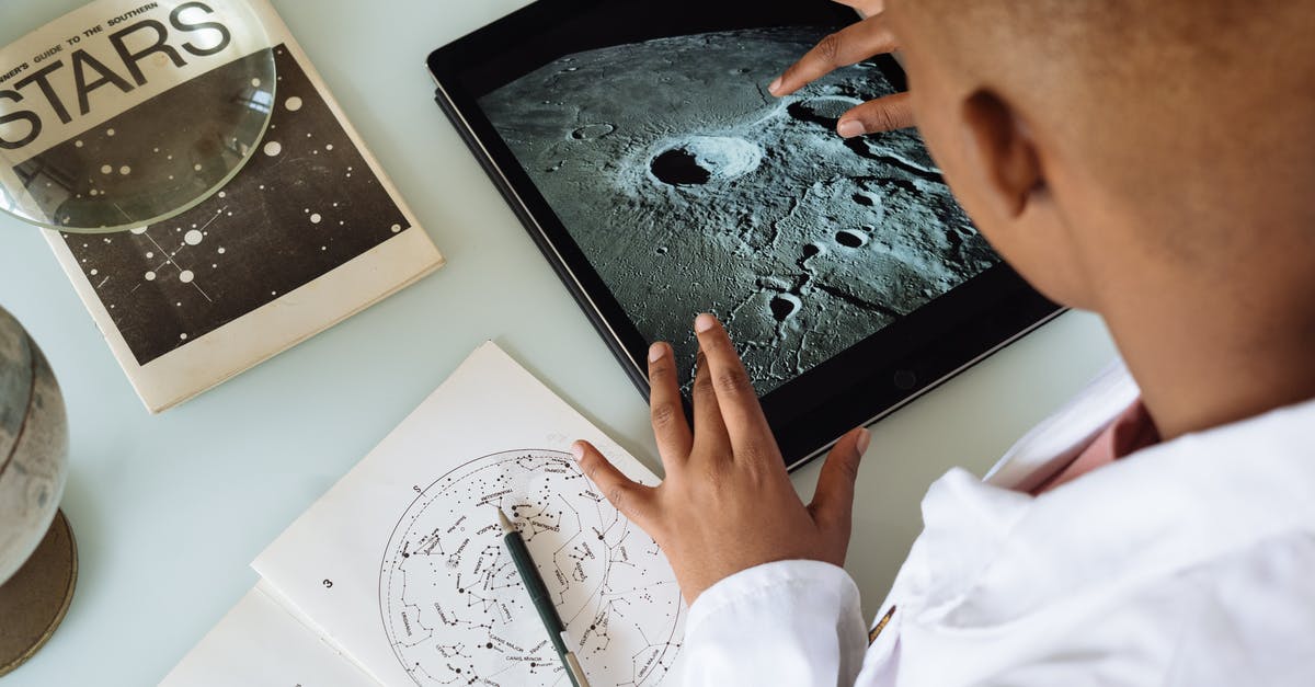 How does the Forgotten tech Learn From Others work? - Crop African American student studying craters of moon on tablet at observatory How does the Forgotten tech Learn From Others work? - Crop African American student studying craters of moon on tablet at observatory