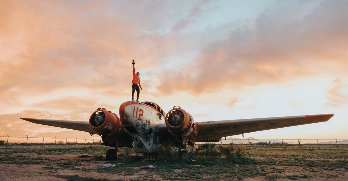 How does the Spin and Win works? - Male on old plain at sundown